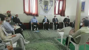 جلسه ستاد عتبات عالیات بخش بیارجمند شاهرود+ تصاویر