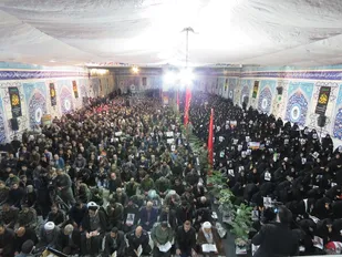 بزرگداشت یاد سردار  سلیمانی در بروجن