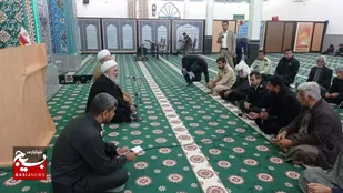 برگزاری میر خدمت توسط بسیج اروندکنار