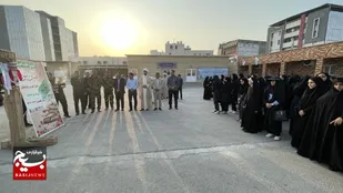 اعزام ۲۵۰ دانش آموز دختر به مناطق عملیاتی در شهرستان عسلویه
