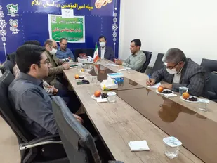 برگزاری جلسه هیئت اندیشه ورز بسیج مهدسین صنعت و معدن استان ایلام