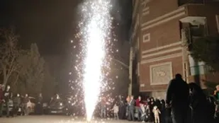 مراسم جشن و کاروان شادی به مناسبت پیروزی انقلاب اسلامی توسط بسیجیان پایگاه شهید بهشتی