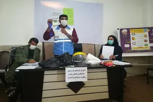آموزش نیرو&zwnj;های داوطلب بسیج در راستای اجرای طرح "حاج قاسم سلیمانی" در کامفیروز