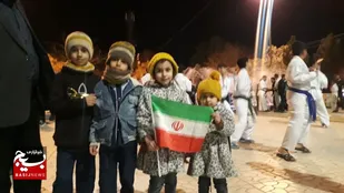 ۲۲ مدرسه مقطع ابتدایی شهرستان کاشمر نور افشانی شد+فیلم