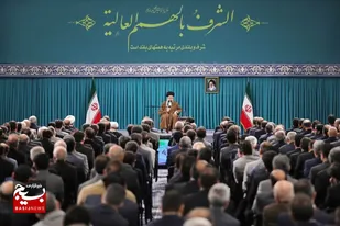 دیدار تولیدکنندگان و فعالان اقتصادی با رهبر معظم انقلاب اسلامی