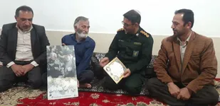 دیدار با خانواده رزمندگان  درلردگان