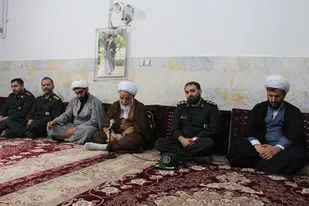 دیدار پاسداران سپاه گرگان با امام جمعه سرخنکلاته