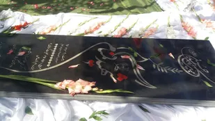 تشییع و خاکسپاری پیکر مطهر شهید گمنام در ستاد فرماندهی نیروی انتظامی همدان