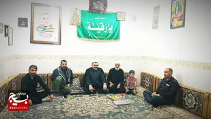 دیدار با خانواده معظم شهید مجید دیوانی در خرمشهر