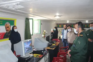حضور فرمانده سپاه استان سمنان در محله اسلامی شهرک شهید بهشتی شاهرود