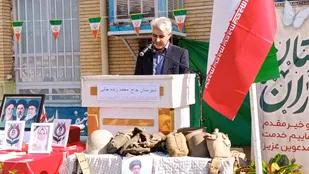 برگزاری آئین بازگشایی مدارس در شهرستان کاشمر با شعار &laquo;حماسه همدلی برای ایران&raquo;