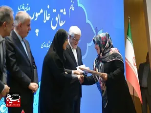 تقدیر از بانوی راننده نفتکش شرکت ملی پخش فرآورده&zwnj;های نفتی منطقه شاهرود