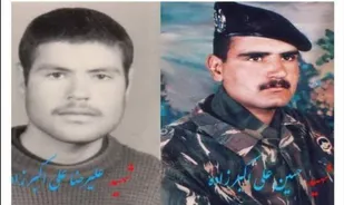 &laquo;حاج حمزاله علی اکبرزاده&raquo; پدر شهیدان &laquo;حسین و علیرضا علی اکبرزاده&raquo; به فرزندان شهیدش پیوست