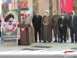 غبارروبی و عطرافشانی مزار شهدای قوچان
