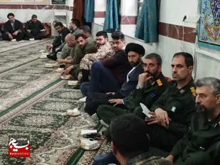 سرکشی فرمانده سپاه شاهرود از پایگاه&zwnj;های بسیج+ تصاویر
