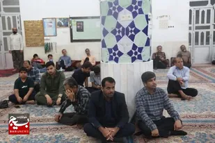 مراسم بزرگداشت شهادت فرمانده مجاهد یحیی سنوار در شهر خورموج