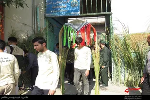 بدرقه بسیجیان همدانی برای حضور در عرصه&zwnj;های رزمایش اقتدار عاشورایی