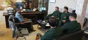 تجلیل فرمانده سپاه شهرستان پیشوا از خادمان عرصه ورزش
