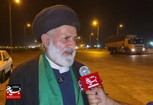 حضور سادات جلیل&zwnj;القدر و ریش&zwnj;سفیدان در ایست بازرسی بسیج اندیمشک