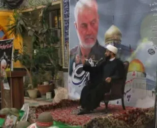 مراسم گرامیداشت شهید سپهبد قاسم سلیمانی در خوانسار