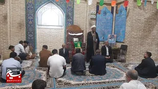 آیین میلاد با سعادت بانوی کرامت با حضور خادمین 2