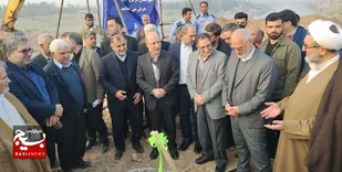 آغاز عملیات احداث آبگیر طرح آبرسانی به دزفول با حضور وزیر نیرو و استاندار خوزستان