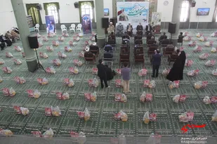 برگزاری رزمایش کمک مومنانه در دانشگاه شهرکرد