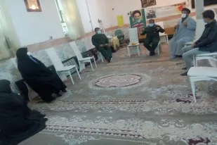 سرکشی فرمانده سپاه آرادان از پایگاه آمنه آرادان