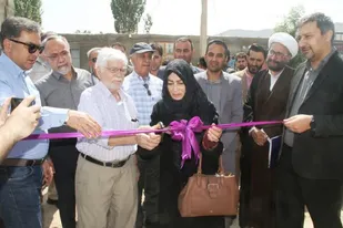 مدرسه ۳ کلاسه مشارکتی ناهید کیانی و فاضلی در روستای نردین افتتاح شد