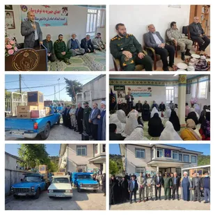 اهداء ۲۶ سری جهیزیه به نوعروسان تالشی