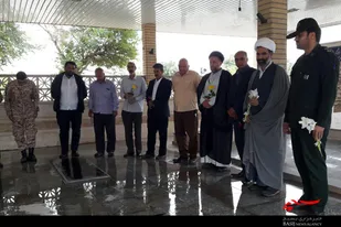 گلباران مزار شهدای امامزاده عبدالله داود آباد قرچک