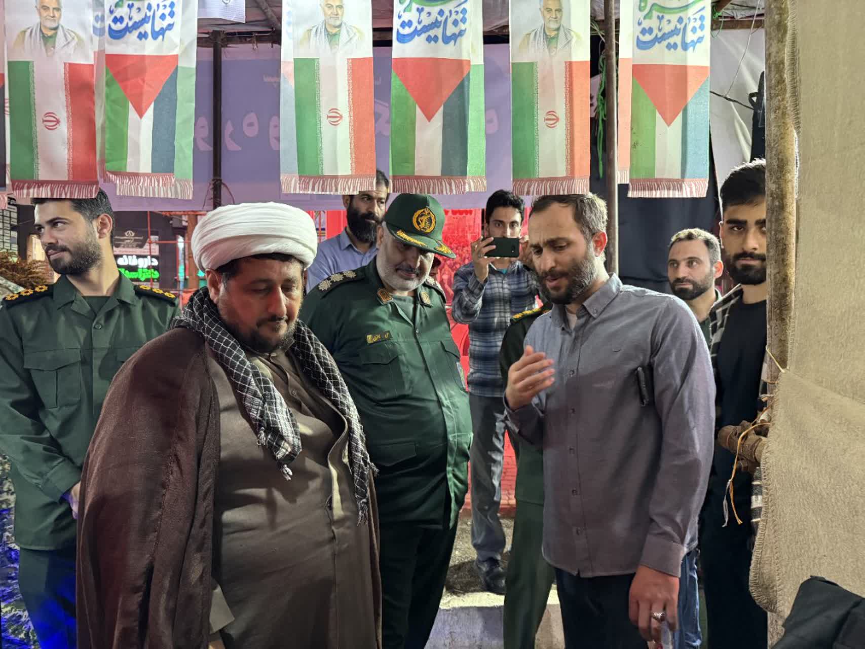 افتتاح نمایشگاه «اسوه» در شهرستان سیاهکل