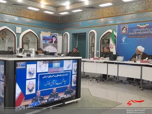 مراسم افتتاح ٢٠٨ پروژه عمرانی مهندسی بسیج برگزار شد