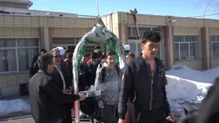 عزیمت دومین کاروان راهیان نور دانش آموزی از شهرستان بوئین میاندشت به جنوب کشور.