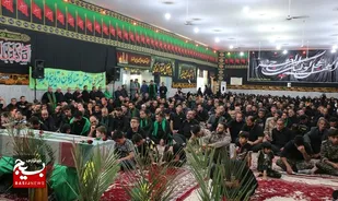 آیین گرامیداشت ۱۹ شهید روستای خورآباد قم