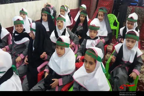 عزاداری نونهالان بهاری در ایام محرم
