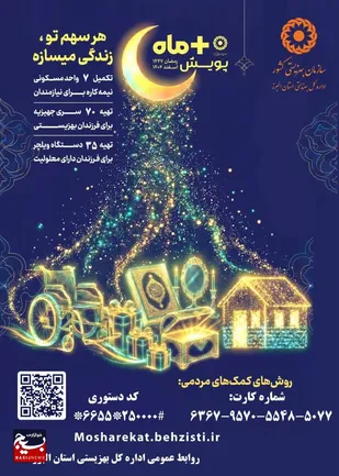 برگزاری پویش مثبت ماه در استان البرز