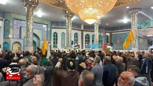 مراسم بزرگداشت شهدا فلسطین در شاهرود+ عکس و فیلم