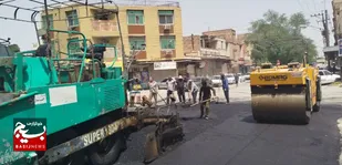 آسفالت و بهسازی معابر اهواز پس از اجرای طرح جامع فاضلاب