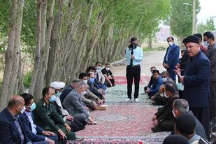 اهداء زمین ارثیه پدری برای ساختن مدرسه درکوهرنگ