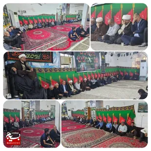 برگزاری مراسم گرامیداشت شهدای اخیر در شهر جنت&zwnj;مکان(گتوند)