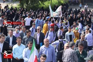 راهپیمایی ۱۳ آبان در ایذه با حضور پررنگ دهه هشتادی&zwnj;ها