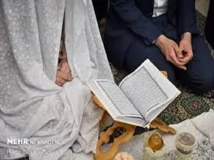 تجلیل از زوج جوان بافقی در سالروز ازدواج حضرت علی(ع) و فاطمه(س)