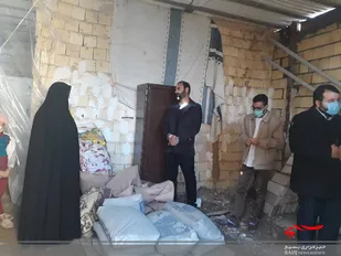 ساخت منزل مسکونی برای خانواده بی سرپرست کرمانشاهی