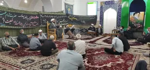 مراسم انس با قرآن و گرامیداشت ارتحال امام در بیارجمند+ تصاویر