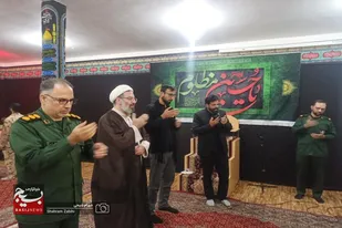 مراسم سینه زنی و عزاداری ابا عبدالله الحسین(ع) در سپاه ناحیه ملایر برگزار شد