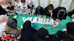 برگزاری مسابقات نقاشی کودکان در شوشتر