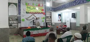 برگزاری مراسم جشن میلاد کوثر  و دهه مبارک فجر درمسجد صاحب الزمان (عج) بیکاه