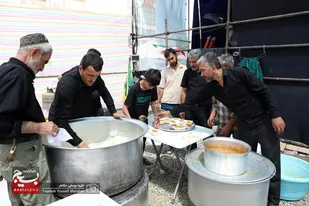 خدمت&zwnj;رسانی موکب&zwnj;های اربعین حسینی در همدان