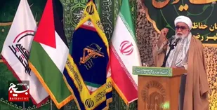 تفکر بسیجی شکست&zwnj;ناپذیر است/شکست امپراطوری رسانه&zwnj;های استکباری در تخریب چهره مقاومت+فیلم